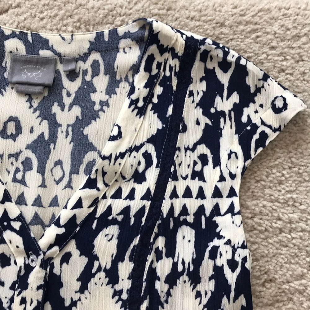 {Anthropologie} Ladder Lace Tunic - Picture 4 of 5